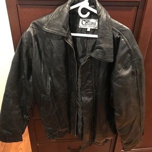 Cellini vintage Men’s leather jacket